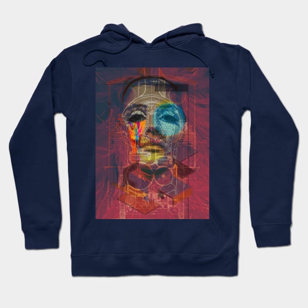 All These Ideas - Surreal/Collage Art Hoodie by DIGOUTTHESKY